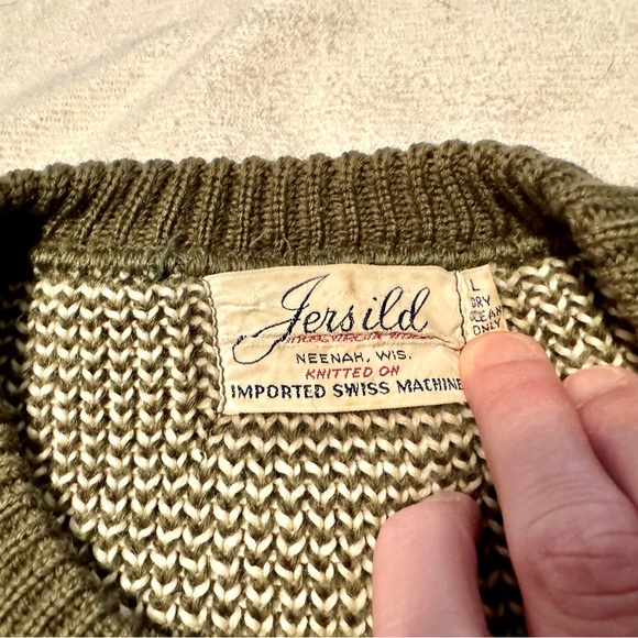 Excellent condition Vintage Jerslid cardigan, 100% virgin wool - Picture 6 of 9